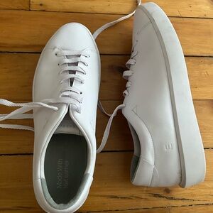 Everlane ReLeather® Tennis Shoe Sneakers 11.5 Women's Lace-up Shoes White 9.5 M